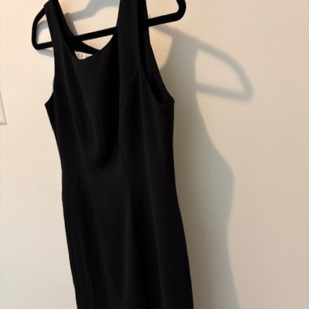 Simple, elegant black dress
